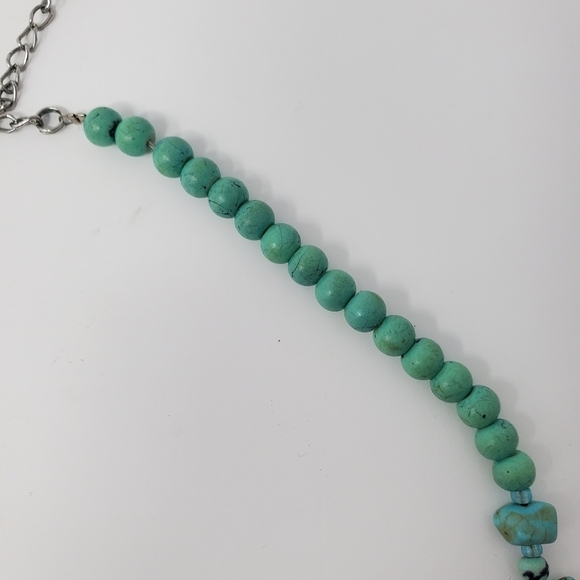 Turquoise Statement Necklace - Picture 12 of 16
